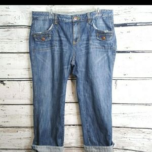 Tommy Hilfiger/ Capri Crop Jeans/ Sz 14